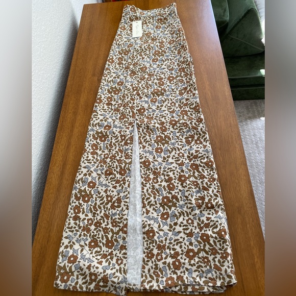 NWT Rylee + Cru Women’s Midi Front-Slit Skirt - Picture 9 of 10